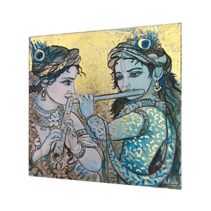 Krishna and Balaram print