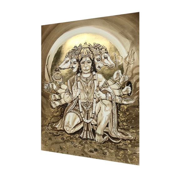 Hanuman Print - Etsy