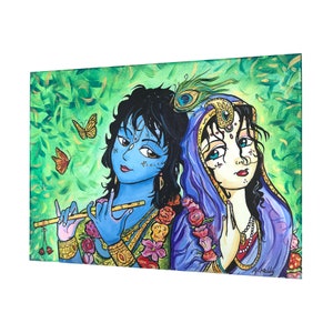 Krishna and Radha print