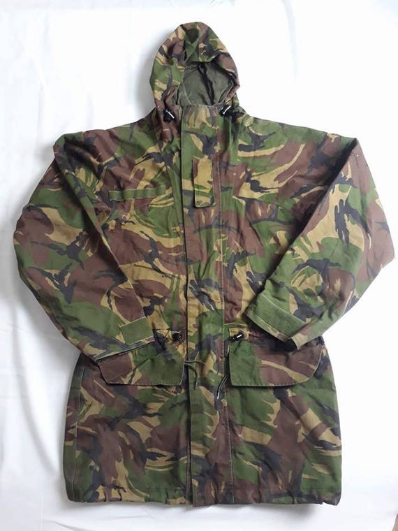 Dutch Army DPM Camouflage Goretex Winter Parka wit