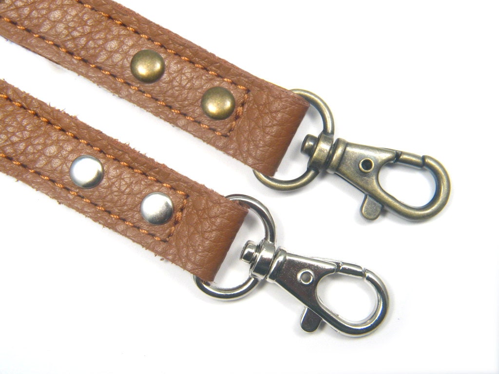 Tan Leather Handbag Straps Replacement Handbag Straps Purse Etsy