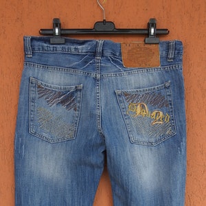 DSQUARED2 Jeans Blue Denim W35 L29 Streetwear Casual ITTIERRE Italy Vintage image 1