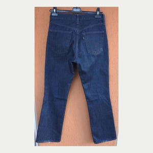 Jean Levi's Sta Prest bleu vintage années 90 pour femme, étiquette noire, taille 30x32