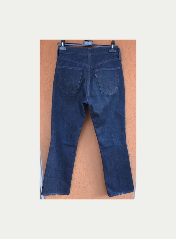 Vintage 90s Levis Sta Prest Blue Jeans Womens Black Tab 30x32