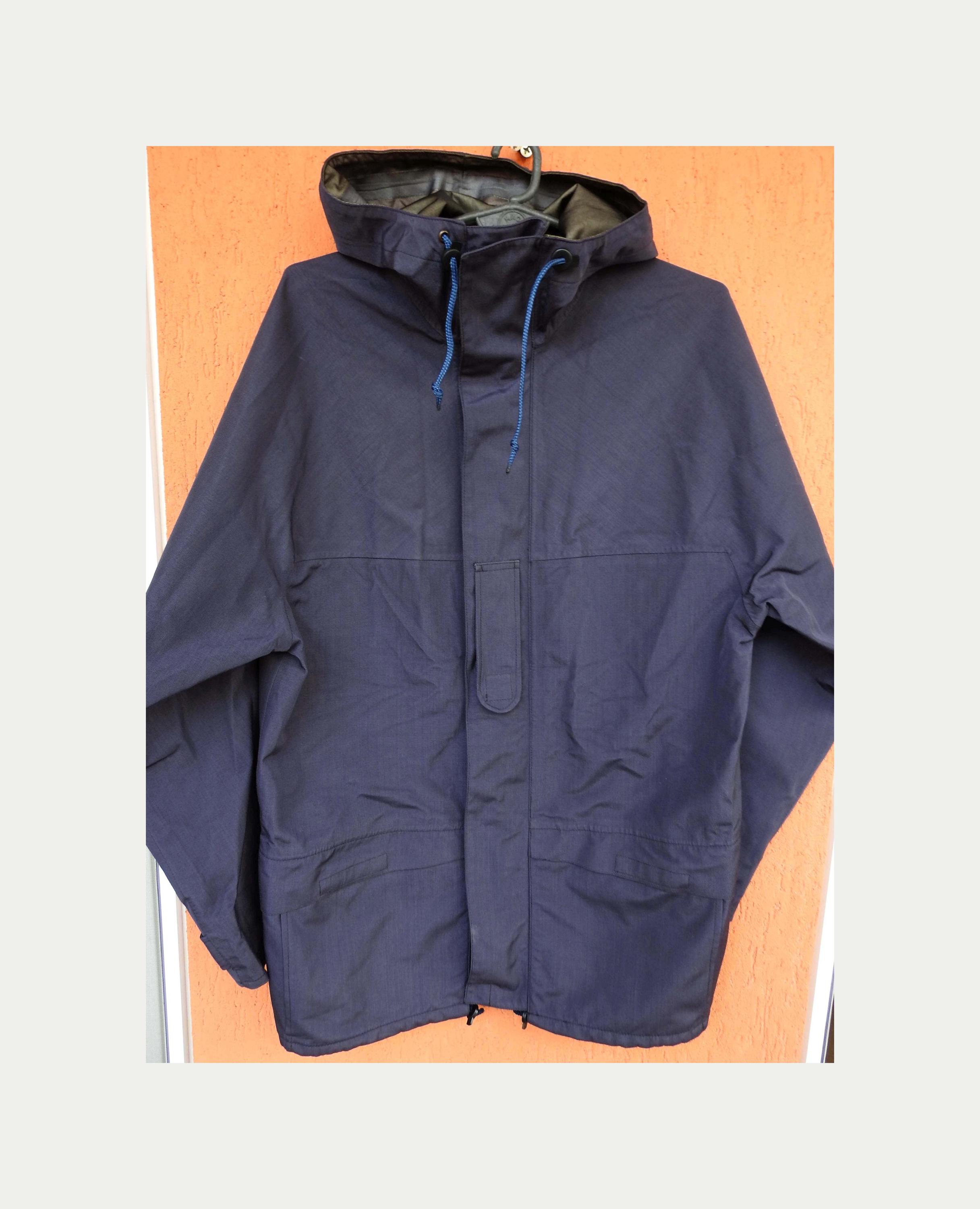 HMAK Danish Army Field Jacket Hooded Parka Coat Gray Nylon