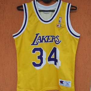 L.A. Lakers O'Neal #34 Champion baskettröja 13/14 år barn storlek XL
