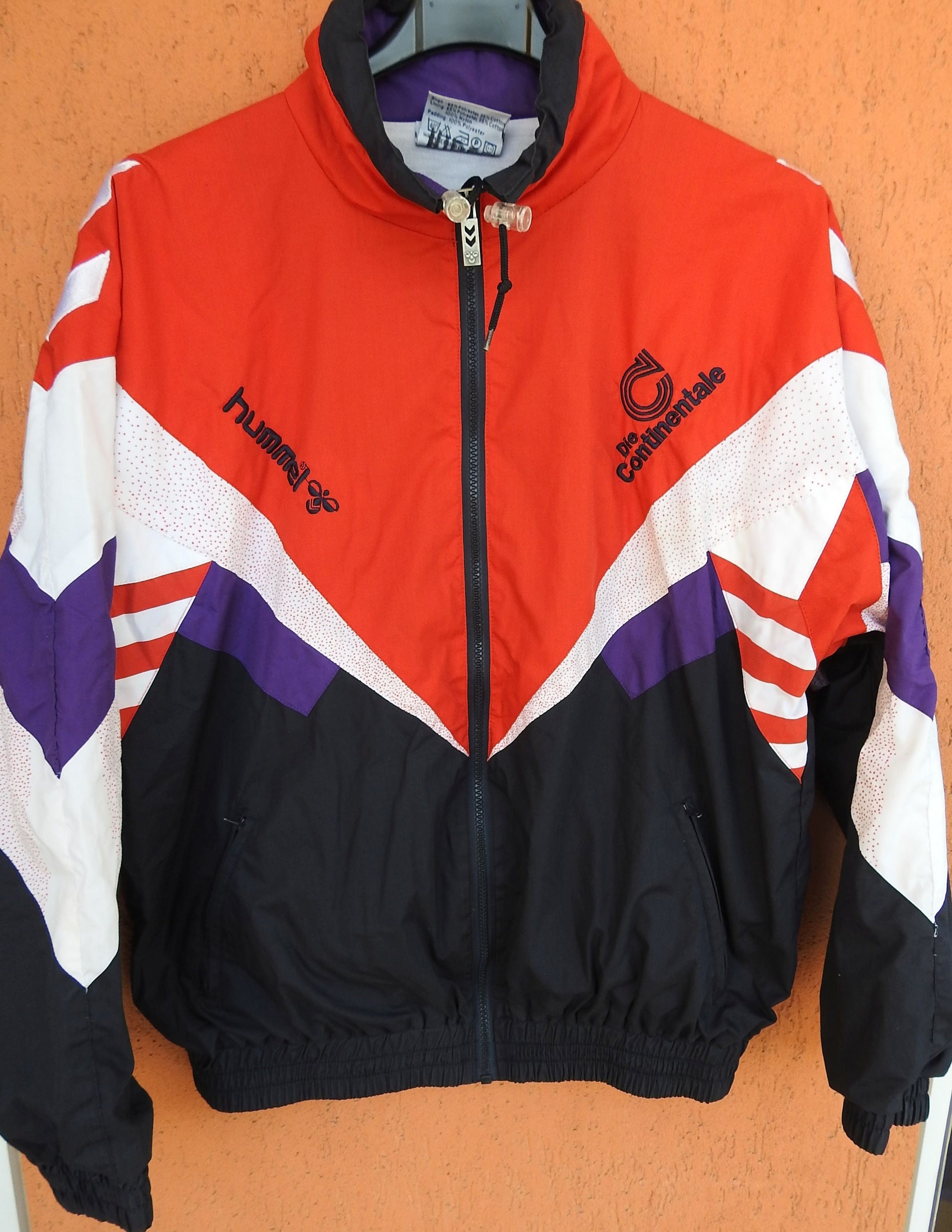 Overfladisk klima Gravere Vintage HUMMEL Track Jacket Die Continentale Tracksuit Top - Etsy