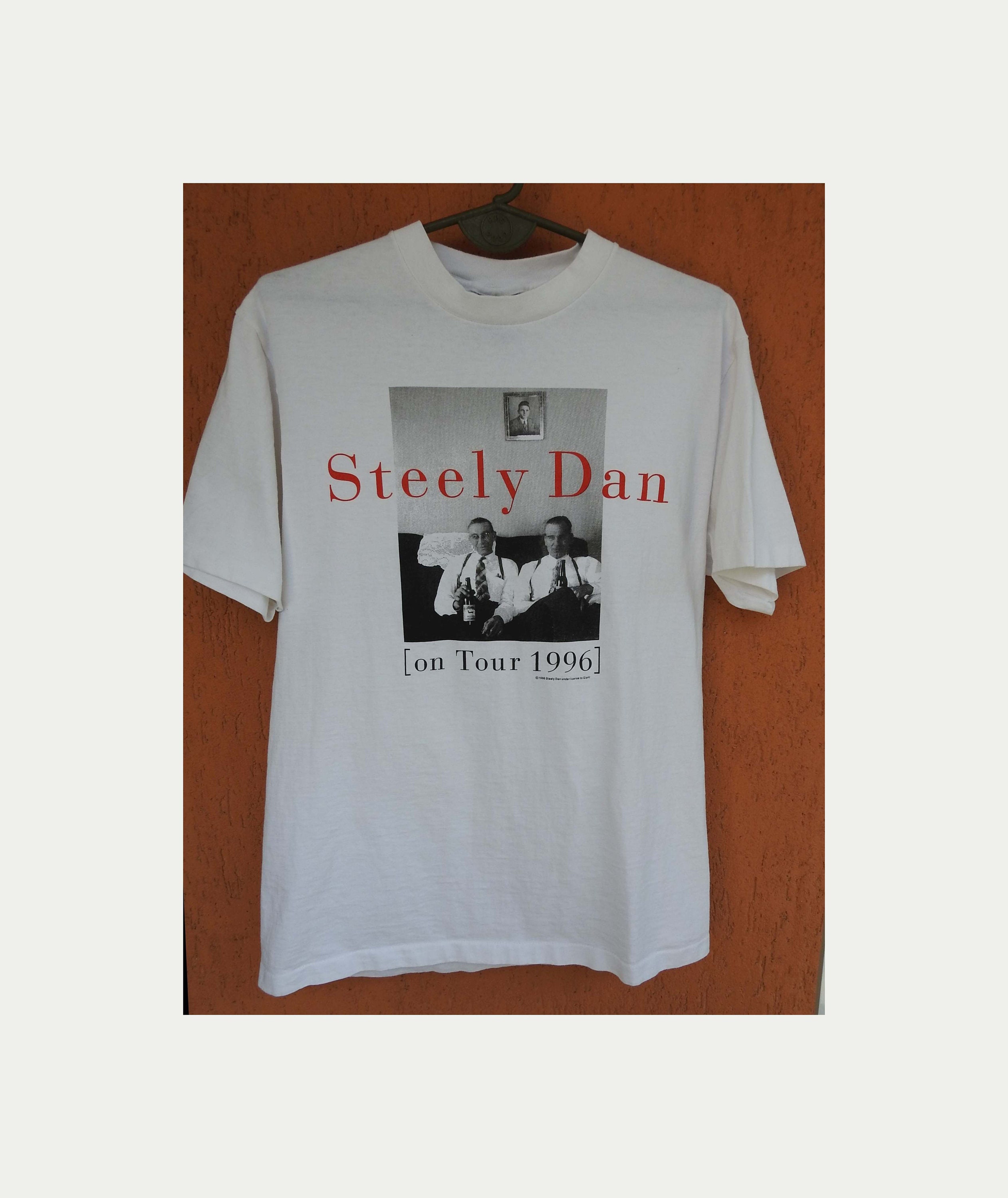 Steely Dan on Tour 1996 USA T-shirt Vintage White Tshirt Tee