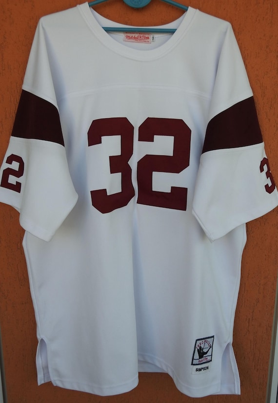 Mitchell & Ness OJ Simpson Buffalo Bills Throwback Jersey, White