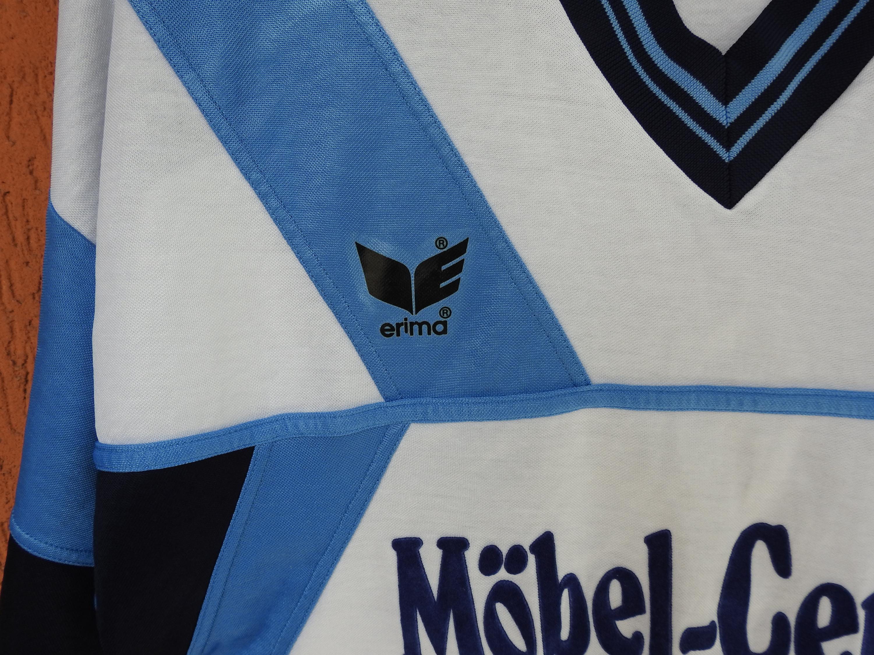 ERIMA Football Jersey Shirt #12 Soccer Vintage 80s Color Block (M