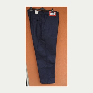 Le Laboureur Vintage French Work Pants 80s/90s Denim Carpenter Trousers Workwear New W47-W50