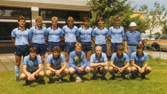 80' 西ドイツ製 ウールシュポルト ビンテージ サッカーシャツ ユニホーム L