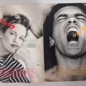Antonio Banderas Melanie Griffith Servizio fotografico Articolo 1996 MAX Magazine 8 pagine Italiano