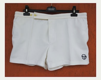 セルジオ・タッキーニ・スポーツのホワイトテニスショーツ