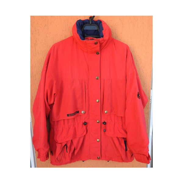 MAMMUT Vintage Womens Gore-Tex Jacket Winter Coat Ski Mountain 90s Red (XL)