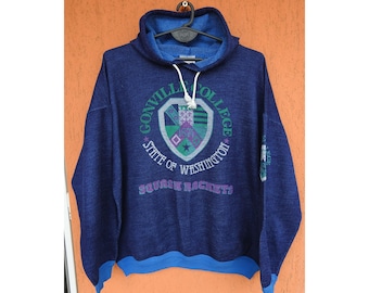 Vintage 80s Fictional CONVILLE COLLEGE State of Washington Sweatshirt Hoodie (L)