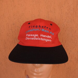 Gorra Snapback del Aeropuerto Principal de Frankfurt, Alemania, Aviación, Recuerdo de Viaje