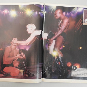 1993 MAX Magazine Madonna Photo Article French