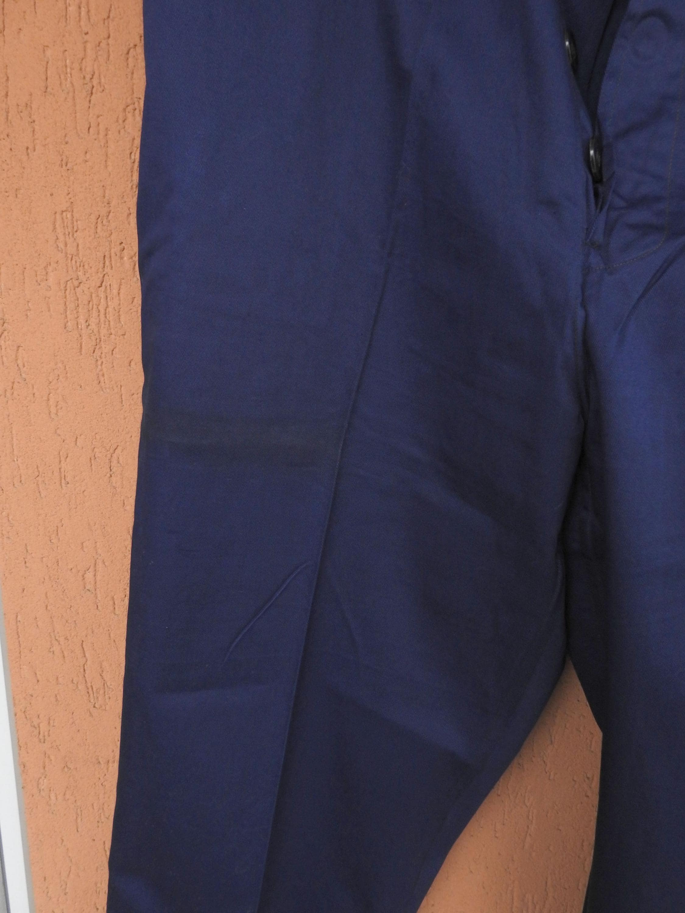 Vintage Chinese Indigo Blue Work Pants Friendship Worker