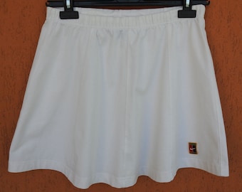 Vintage 90s Nike Tennis Skirt White Court Wimbledon (L) 12/14