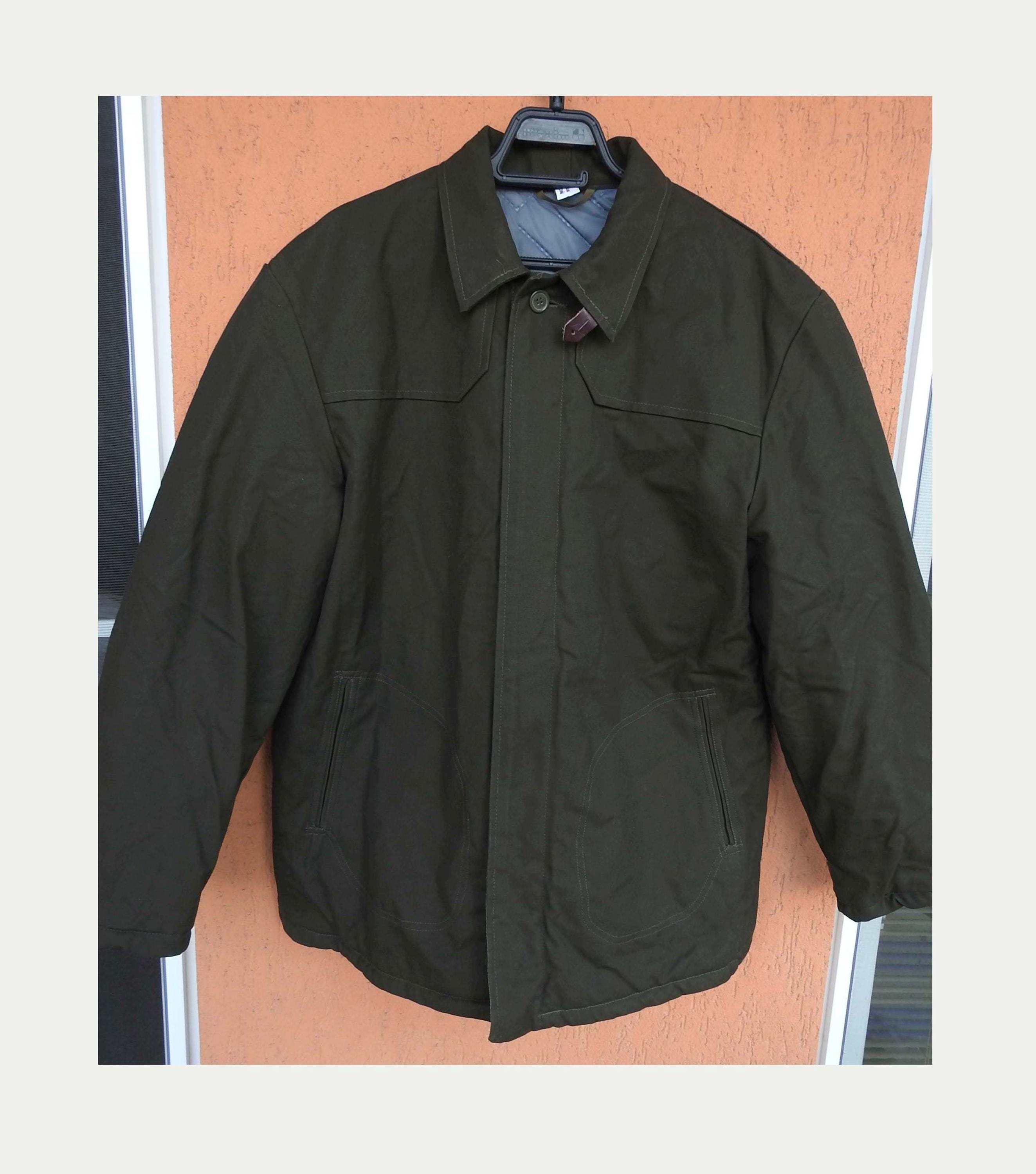 チェコ軍 OTAVAN TREBON コート DEAD STOCK】Czech Army OTAVAN Work Coat Blue チェコ軍 オタヴァン社
