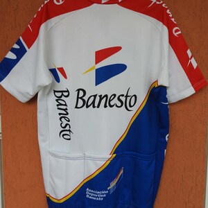 Maillot cycliste BANESTO 90's camiseta jersey shirt vintage