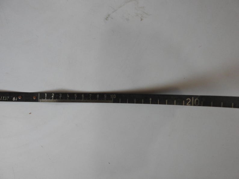 Vintage Tape Measure Czechoslovakia 20 M KINEX Leather & Brass Ruler - Etsy