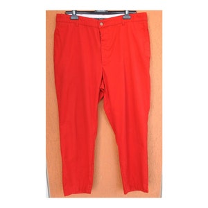 Vintage Polo Ralph Lauren Chino Pants Chatfield Pant Red Size W36 L29