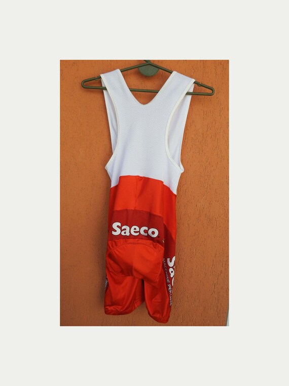 Cannondale SAECO Cycling Bib Shorts Padded Vintage (L)