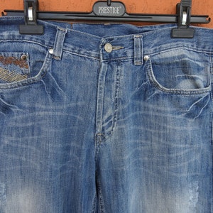 DSQUARED2 Jeans Blue Denim W35 L29 Streetwear Casual ITTIERRE Italy Vintage image 3