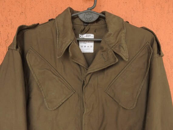 1984 Dutch Army Field Jacket Winter Parka Military Coat