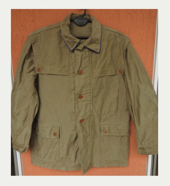 Bundeswehr West German Army Field Jacket 1957 Military Surplus Moleskin Uniform (M)