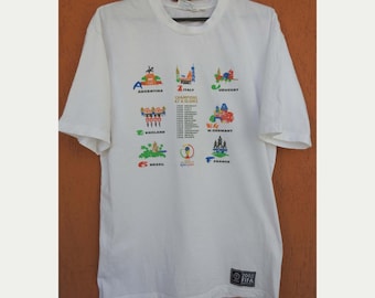 FIFA World Cup 2002 T-shirt Mens Large Official Football Soccer