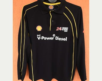 Camisa polo SHELL V-Power Diesel Le Mans 24 Horas Vencedor Audi Sport (S)