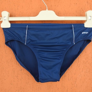 Vintage Mens Swim Briefs Garipa Bottoms Trunks Swimwear German W28-34&quot; (Medium)