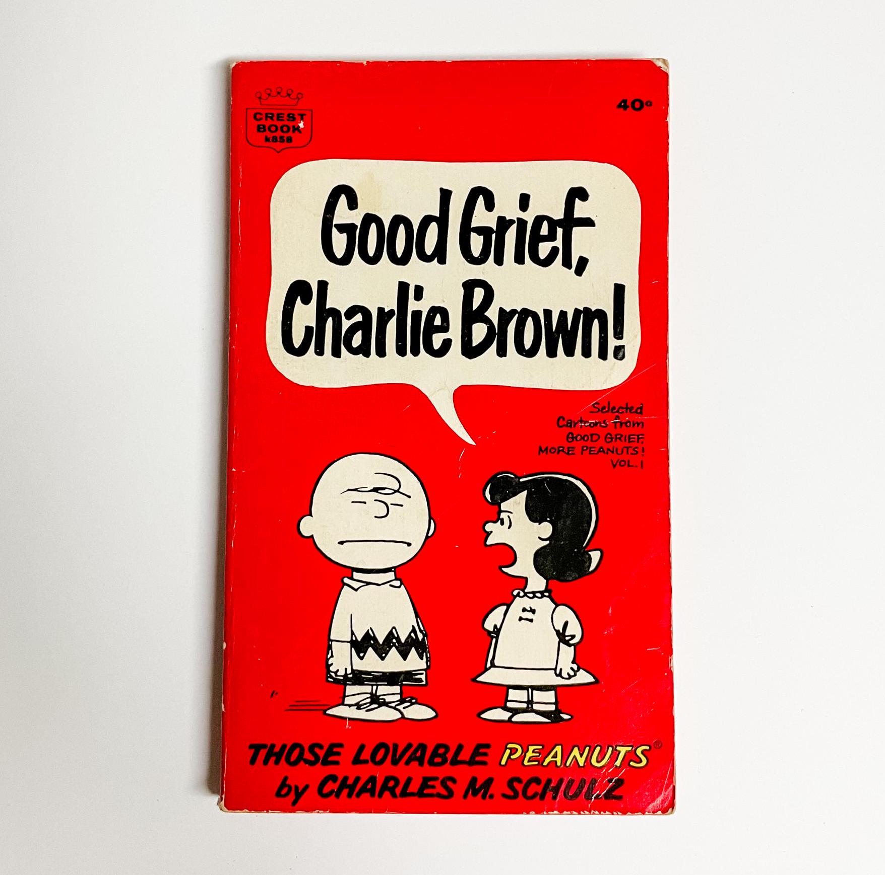 1960's Good Grief, Charlie Brown! Paperback by Charles M. Schulz
