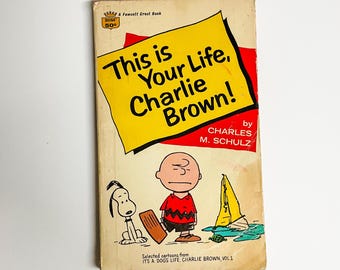 1960's This is Your Life, Charlie Brown! Paperback by Charles M. Schulz