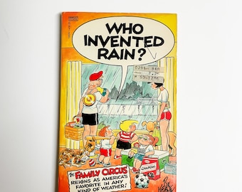 1980's Family Circus - Who Invented Rain? Paperback by Bil Keane