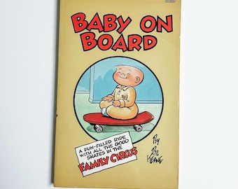 1980's Family Circus - Baby On Board - Paperback by Bil Keane