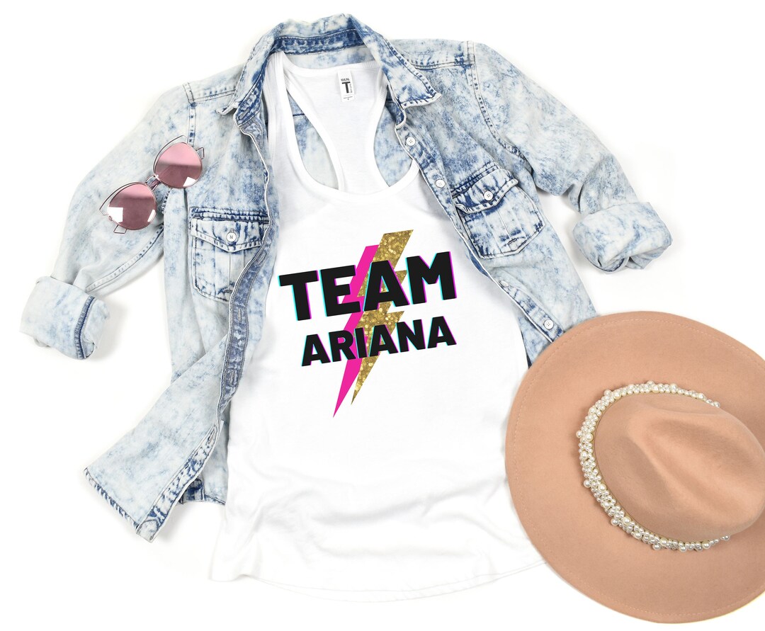 Team Ariana Madix Lightning Bolt Vanderpump Rules Bravo Tom Etsy