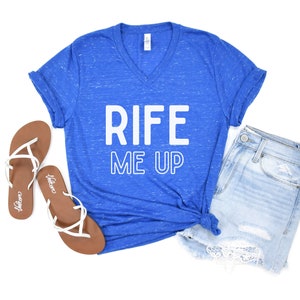 Rife Me Up Matt Rife ProbleMATTic World Tour Comedy Rifey Material Unisex Short Sleeve V-Neck Tee