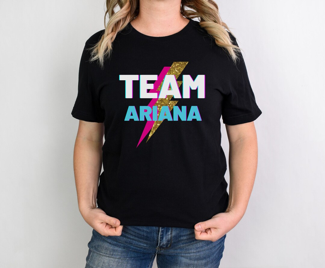 Team Ariana Madix Lightning Bolt Vanderpump Rules Bravo Tom Etsy