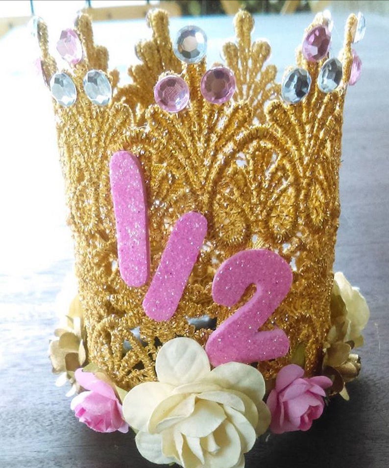 12 Birthday Princess Crown