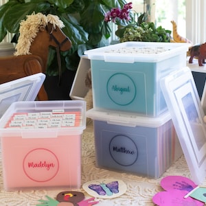 Personalized Kids Memory File Box: School Milestone Keepsake - Etsy