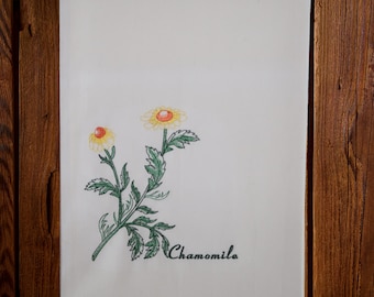 Chamomile - Tea Towel