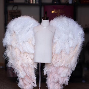 Large Angel Wings Costume Cosplay, Wings Photo Prop, Children Ostrich Wings, Ostrich Feather Wings