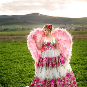 Large Angel Wings Costume Cosplay, Wings Photo Prop, Wings Cosplay, White Wings, Wedding Angel Wings Victoria Secret