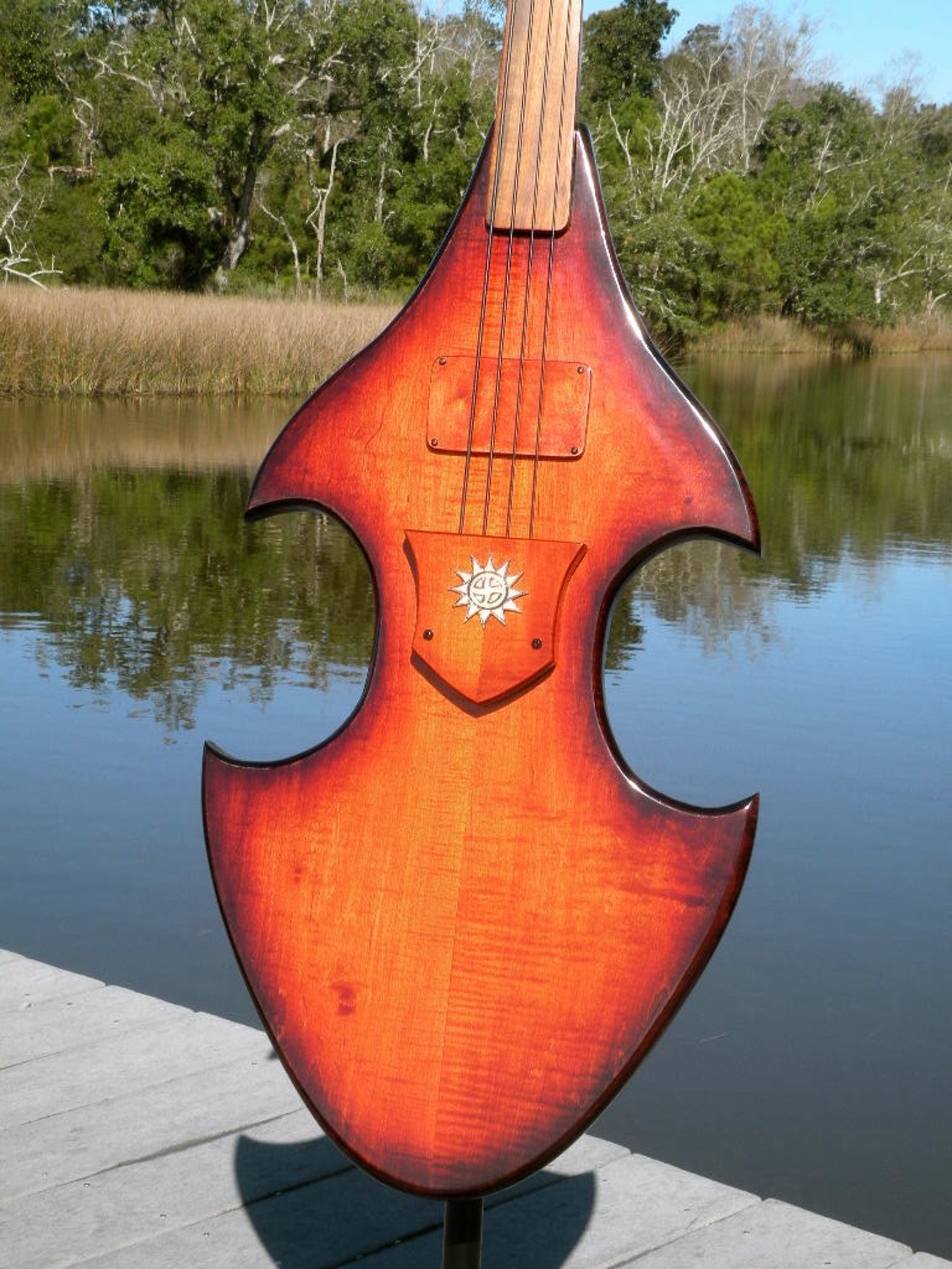 Bayou Basses Electric Upright Bass Luksi Etsy
