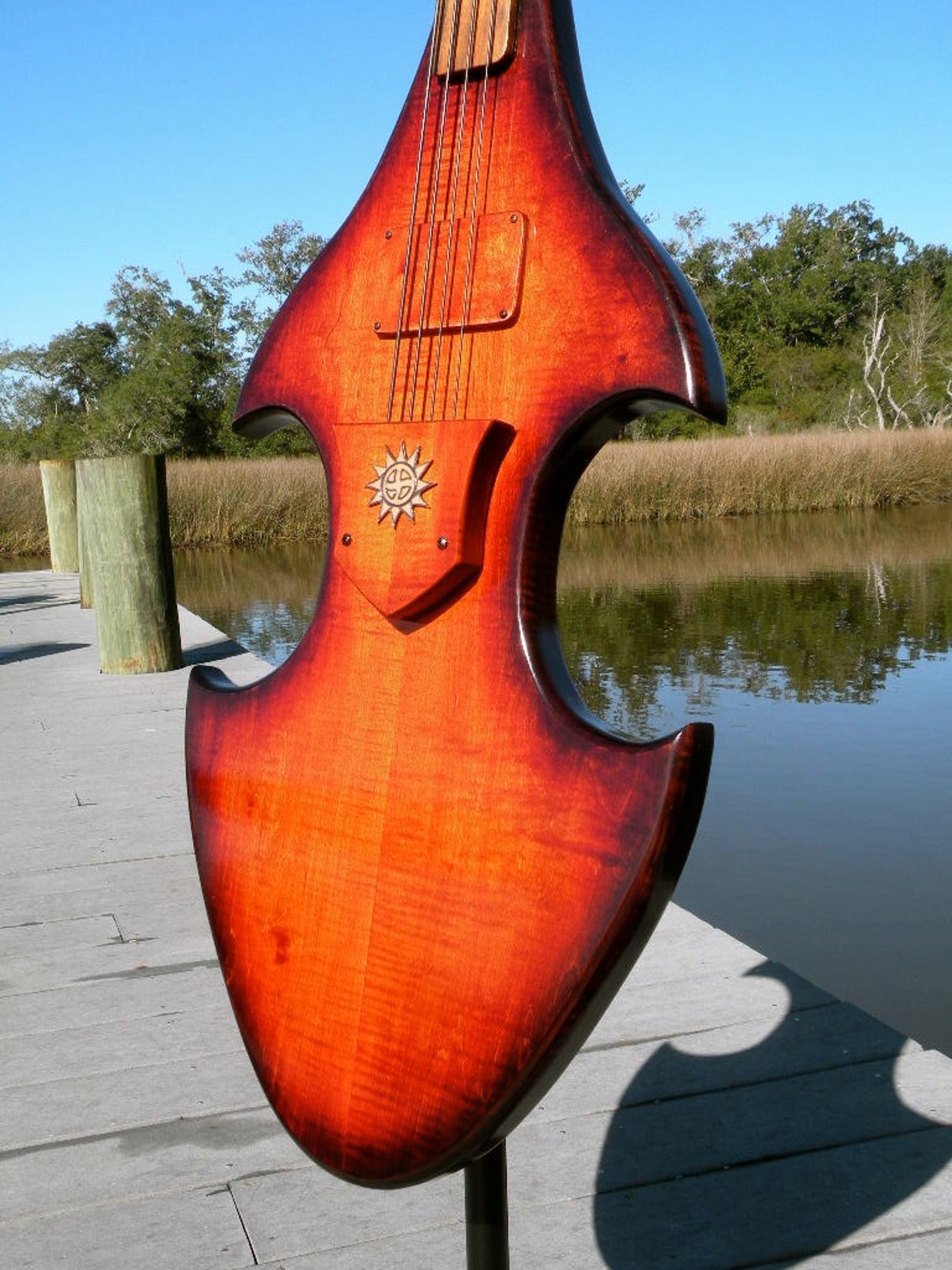 Bayou Basses Electric Upright Bass Luksi Etsy