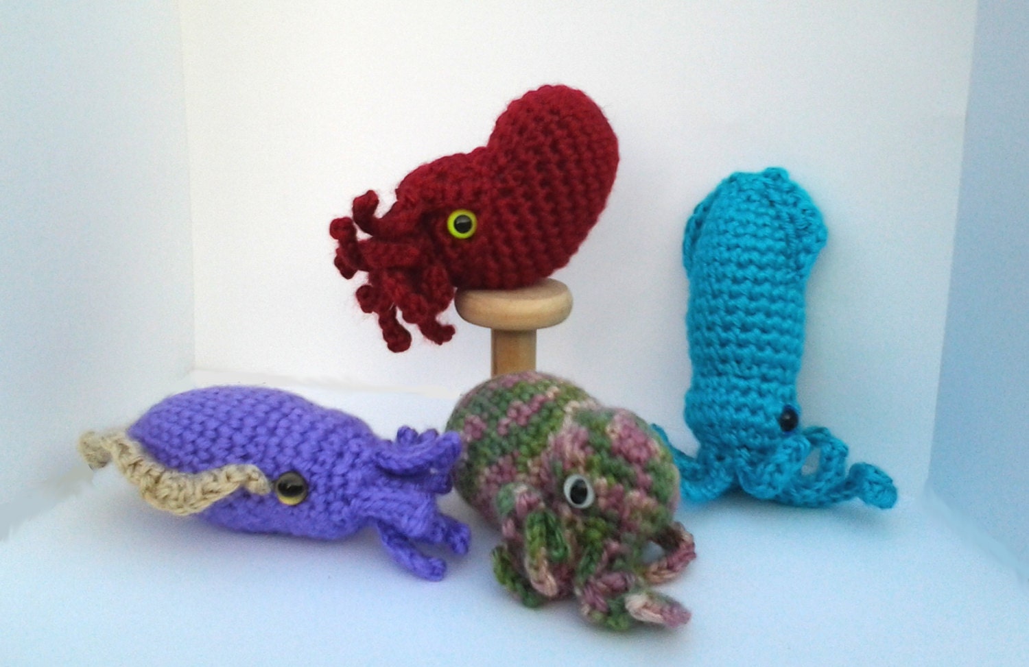 Peluche Nautilus Kawaii - Giocattolo Imbottito Simulazione Animale, NUOVO